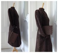 Louis Vuitton Neverfull Zip Pouch Wristlet Pochette in Damier Ebene