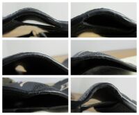 Louis Vuitton Victorine Wallet in Black Beige Bicolour Monogram Empreinte