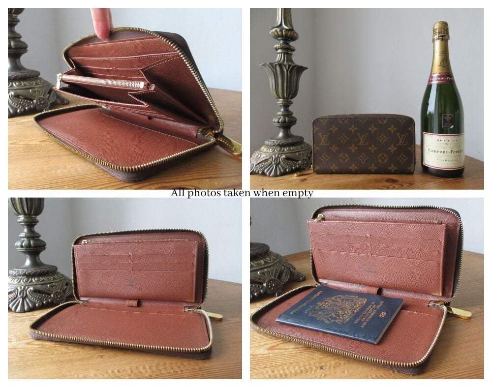 Louis Vuitton Zippy Organiser Wallet in Monogram Canvas