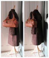 Mulberry Somerset Shoulder Tote in Oak Pebbled Leather