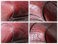 Mulberry Small Bayswater Buckle Bag in Oxblood Shrunken Calf Leather