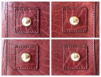 Mulberry Small Bayswater Buckle Bag in Oxblood Shrunken Calf Leather