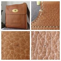 Mulberry Antony Large Messenger in Oak Natural Vegetable Tanned Leather