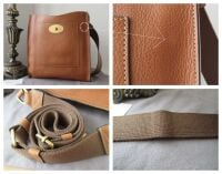 Mulberry Antony Large Messenger in Oak Natural Vegetable Tanned Leather