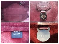 Mulberry Classic Heritage Bayswater in Oxblood Natural Coloured Vegetable T