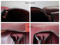Mulberry Classic Heritage Bayswater in Oxblood Natural Coloured Vegetable T