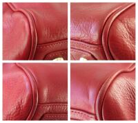 Mulberry Classic Bayswater Tote in Poppy Red Coloured Natural Vegetable Tan