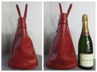 Mulberry Classic Bayswater Tote in Poppy Red Coloured Natural Vegetable Tan