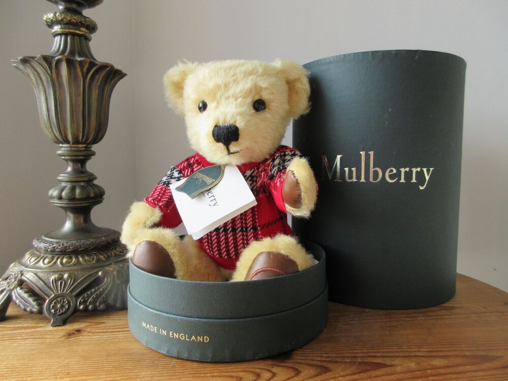 Mulberry Limited Edition Season of Light Teddy Bear 'Jack Mulberry-Merrythought' - As New*