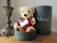 Mulberry Limited Edition "Season of Light" Teddy Bear Mr. Jack Mulberry-Mer