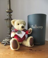 Mulberry Limited Edition "Season of Light" Teddy Bear Mr. Jack Mulberry-Mer