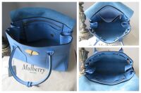 Mulberry Classic Bayswater in Cornflower Blue Heavy Grain - As New*