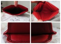 Prada Medium Tech Sleeve in Red Soft Saffiano Leather