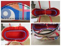 Christian Louboutin Cabata Small Tote in Tivoli Multicolor Patent Leather