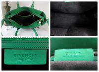 Givenchy Lucrezia Medium Tote in Bright Green Smooth Calfskin