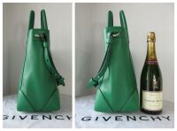Givenchy Lucrezia Medium Tote in Bright Green Smooth Calfskin