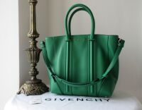 Givenchy Lucrezia Medium Tote in Bright Green Smooth Calfskin