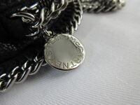 Stella McCartney Falabella Heart Shoulder Bag in Black Vegan Leather