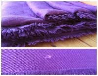 Louis Vuitton Monogram Classic Ch&Atilde;&cent;le Shawl in Cassis Purple Silk Wool Mix