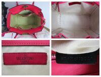 Valentino Garavani Rockstud Medium Tote in Hot Pink Smooth Calfskin
