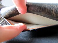 Celine Long Card Coin Holder Wallet in Triomphe Canvas Tan Cuir - New