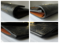 Celine Long Card Coin Holder Wallet in Triomphe Canvas Tan Cuir - New