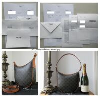 Celine Small Heloise in Triomphe Canvas and Tan Cuir Calfskin - New