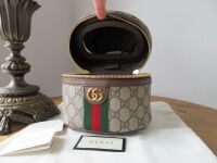 Gucci Ophidia Top Handle Vanity Case Cosmetic Toiletry Case in GG Supreme