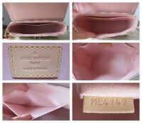 Louis Vuitton Croisette in Damier Azur Rose Ballerine