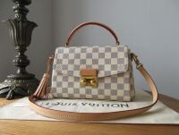 Louis Vuitton Croisette in Damier Azur Rose Ballerine