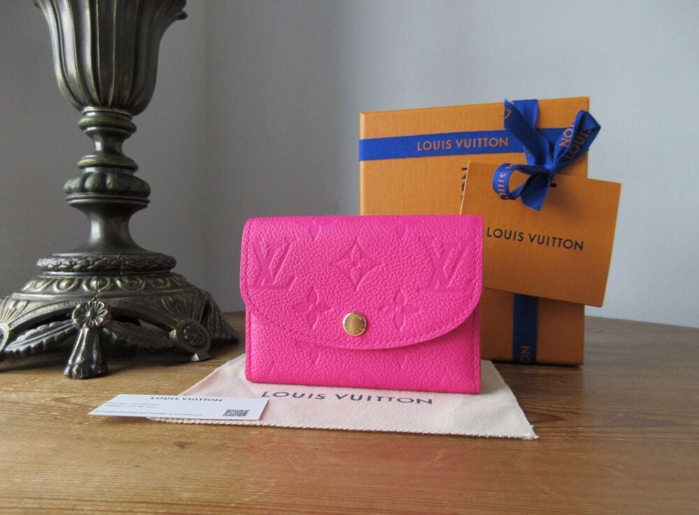 Louis Vuitton LV x TM Murakami Rosalie Coin Purse Wallet in Kawaii Pink Monogram Empreinte - New*