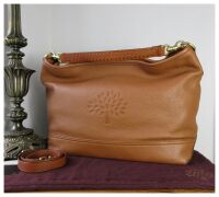 Mulberry East West Effie Hobo in Oak Spongy Pebbled Leather