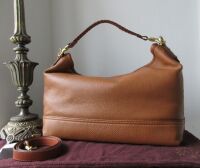 Mulberry East West Effie Hobo in Oak Spongy Pebbled Leather