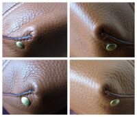 Mulberry East West Effie Hobo in Oak Spongy Pebbled Leather