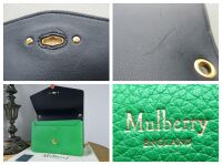 Mulberry Medium Darley in Grass Green Small Classic Grain Leather