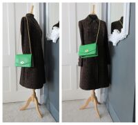 Mulberry Medium Darley in Grass Green Small Classic Grain Leather