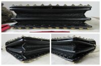 Valentino Garavani Rockstud Small Chain Shoulder Bag in Black Grained Calfs