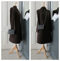 Valentino Garavani Rockstud Small Chain Shoulder Bag in Black Grained Calfs