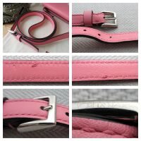 Valentino Garavani Micro Rockstud Small Turnlock Pochette in Rose Pink Smoo