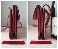 Valentino Garavani Micro Rockstud Small Turnlock Pochette in Rose Pink Smoo