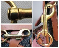 Mulberry & Acne Studios Messenger in Black Scotchgrain with Smooth Tan Leat