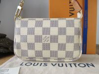 Louis Vuitton Mini Pochette Accessories in Damier Azur