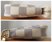 Louis Vuitton Mini Pochette Accessories in Damier Azur