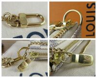 Louis Vuitton Mini Pochette Accessories in Damier Azur