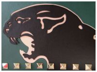 Valentino Garavani Panther Rockstud Small Chain Shoulder Bag