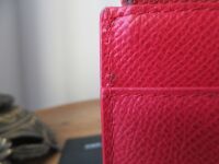 Dolce & Gabbana Crystal Strass Vertical Card Holder Wallet in Rosso Red Dau