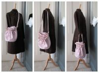 Alexander Wang Diego Studded Bucket Bag in Baby Pink Pebbled Calfskin