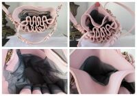 Alexander Wang Diego Studded Bucket Bag in Baby Pink Pebbled Calfskin