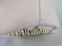 Alexander Wang Diego Studded Bucket Bag in Baby Pink Pebbled Calfskin