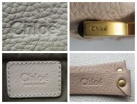 Chlo&Atilde;&copy; Marcie Medium Double Carry Bag in Rope Beige Calfskin